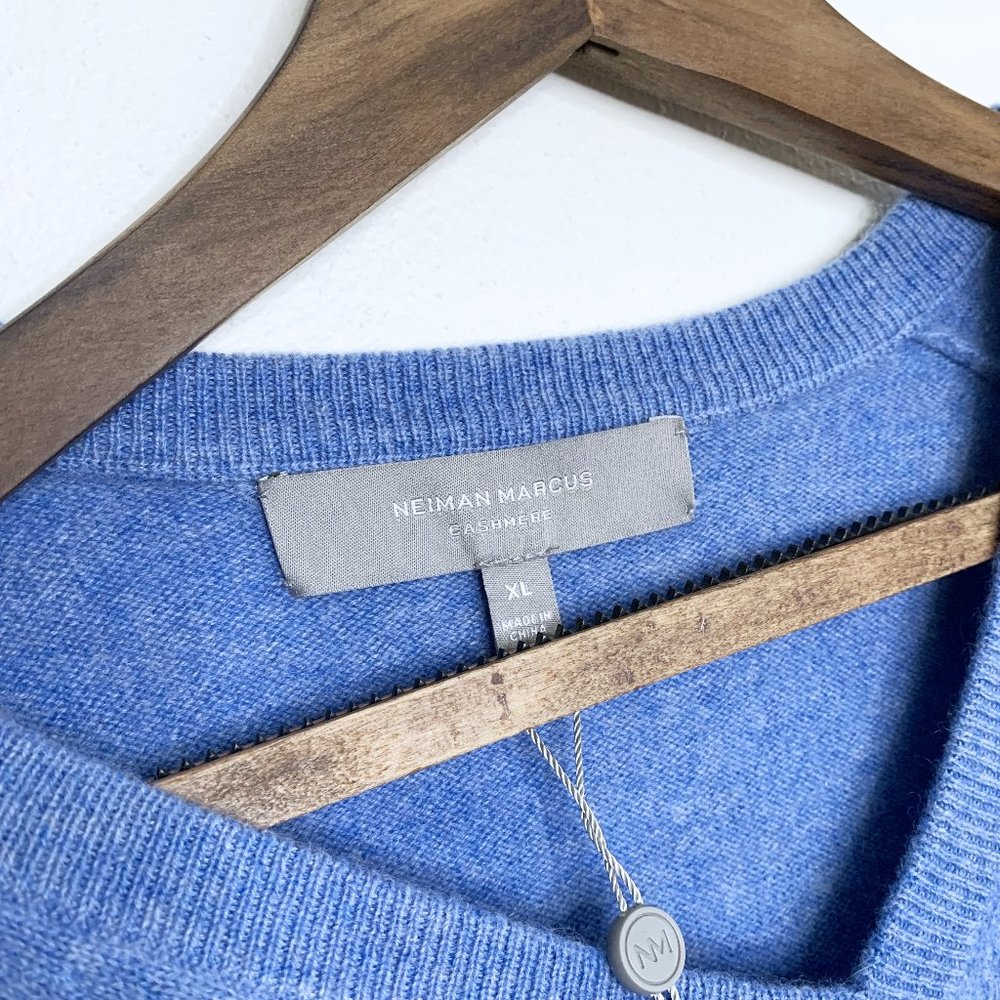Neiman Marcus - Light Blue Long Sleeve Shirt - Picture 3 of 5